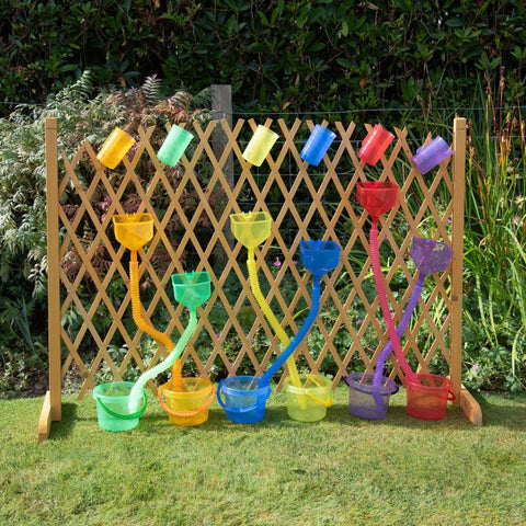Translucent Colour Bucket Set - Pk6, Pool, Water & Sand Toys Learning SPACE