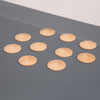 Natural Wooden Discs - Pk10, Learning SPACE