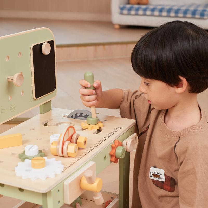 Wooden Play Tool Bench, Learning SPACE