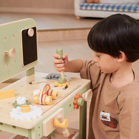 Wooden Play Tool Bench, Learning SPACE