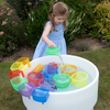 Translucent Colour Jug Set - Pk6
