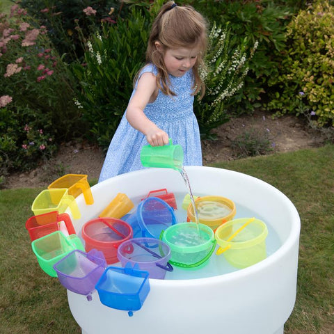 Translucent Colour Jug Set - Pk6, Activity Toys Learning SPACE