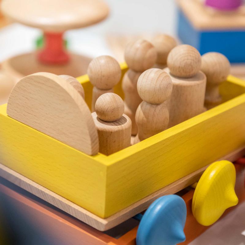 Wooden Community Figures, Learning SPACE
