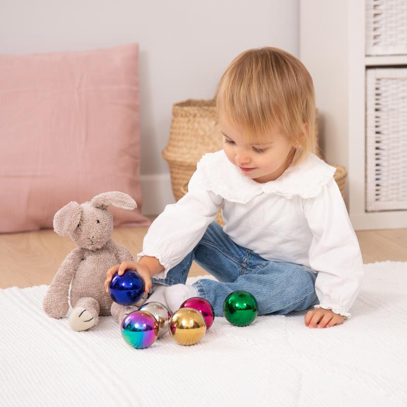 Sensory Reflective Colour Mystery Balls, Sensory toy Learning SPACE