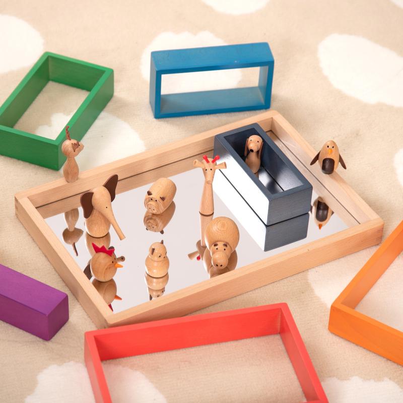 Rainbow Architect Rectangles - Pk7, Learning SPACE