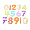 Rainbow Glitter Numbers - Pk14, Learning SPACE