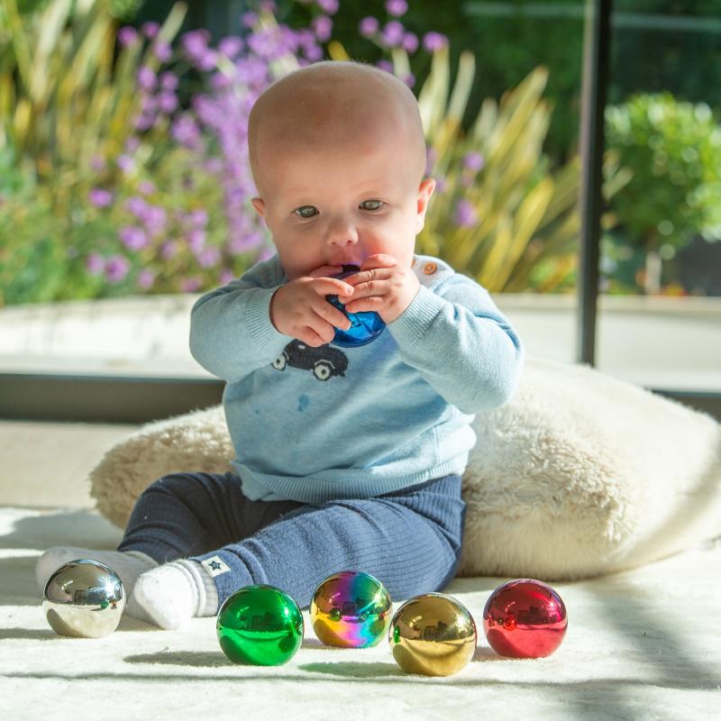 Sensory Reflective Colour Mystery Balls, Sensory toy Learning SPACE