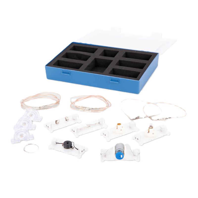 Magnetic Connections Electricity Kit - 28 piece set, Learning SPACE