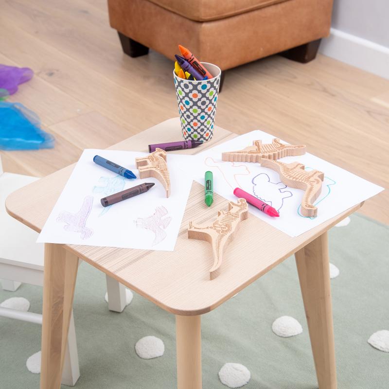 Dinosaur Wooden Blocks, Learning SPACE