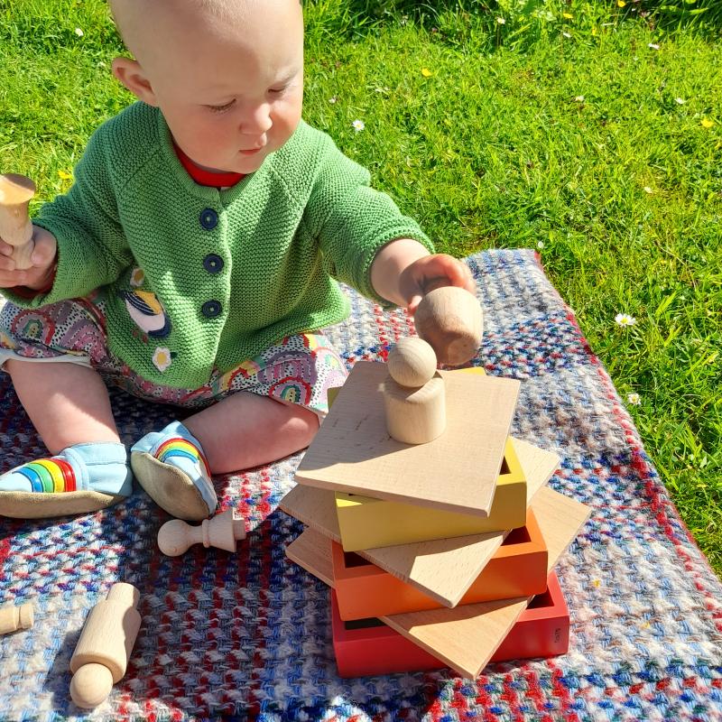 Wooden Community Figures, Learning SPACE