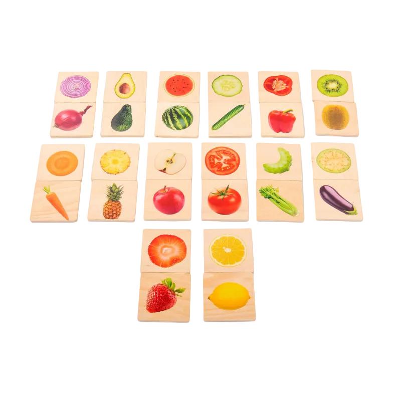 Fruit & Vegetable Match - Pk28, Learning SPACE