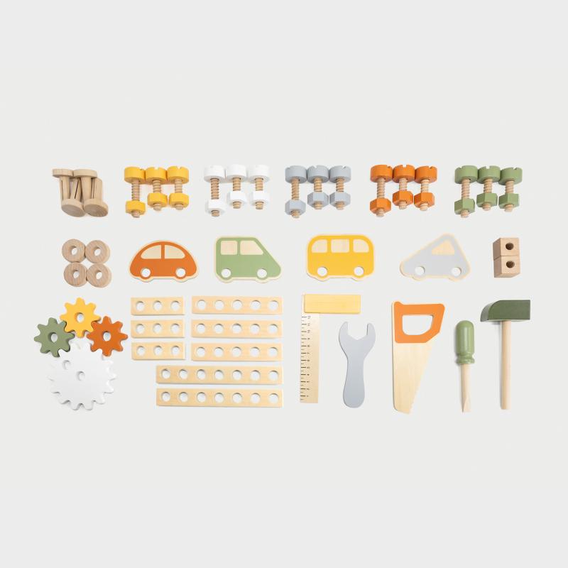 Wooden Play Tool Bench, Learning SPACE