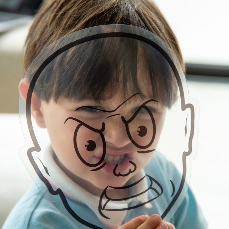 Understanding Feelings Facial Expressions Pack, Flash Cards Learning SPACE