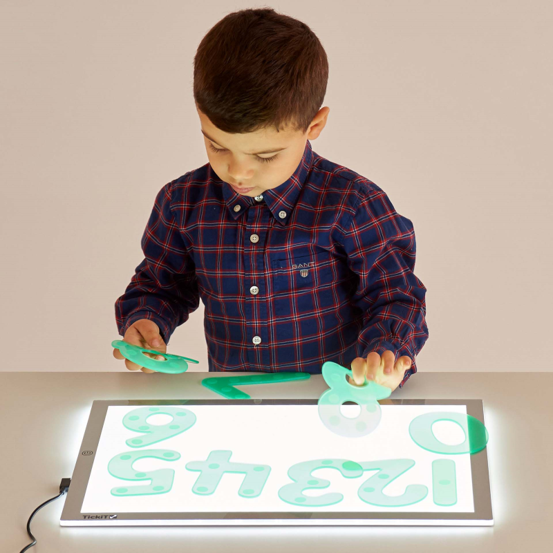 Silishapes® Dot Numbers Green - Pack of 10