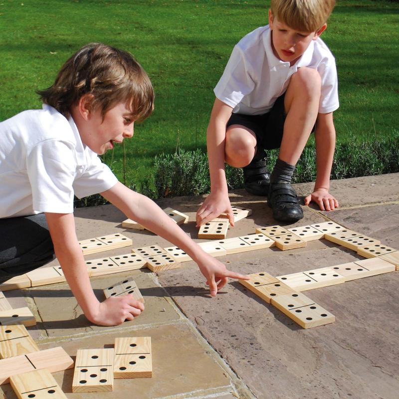 Wooden Dominoes - Pk28, Learning SPACE