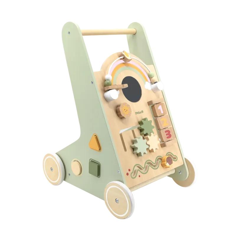 Wooden Baby Walker Activity Toy, Learning SPACE