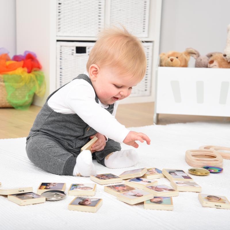 My Emotions Wooden Tiles - Pk18, Learning SPACE