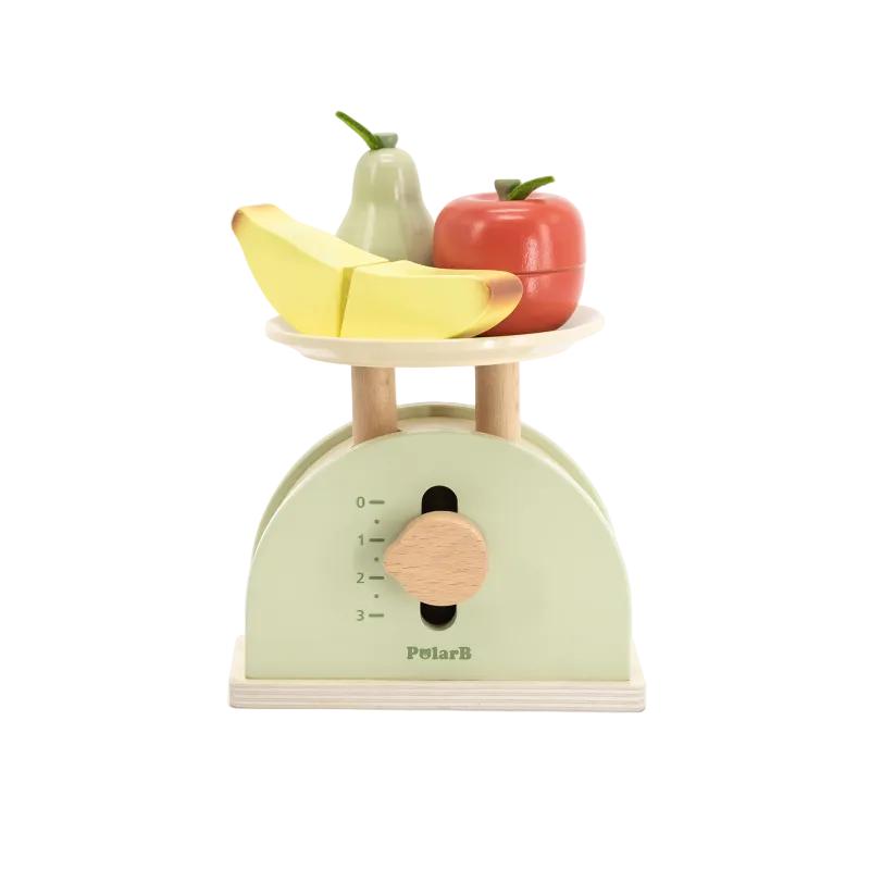 Wooden Weighing Scale Play Toy, Learning SPACE