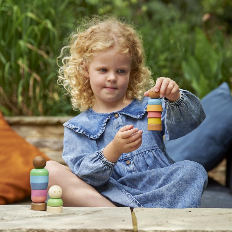 Rainbow Community People - Pk5 / 25 pieces, Learning SPACE