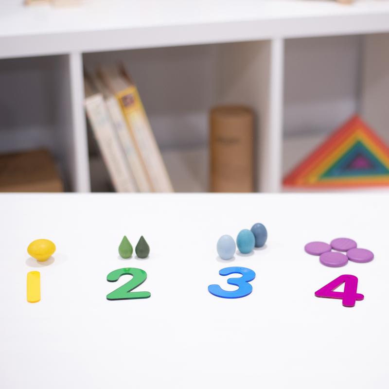 Rainbow Numbers - Pk14, Maths Toys Learning SPACE