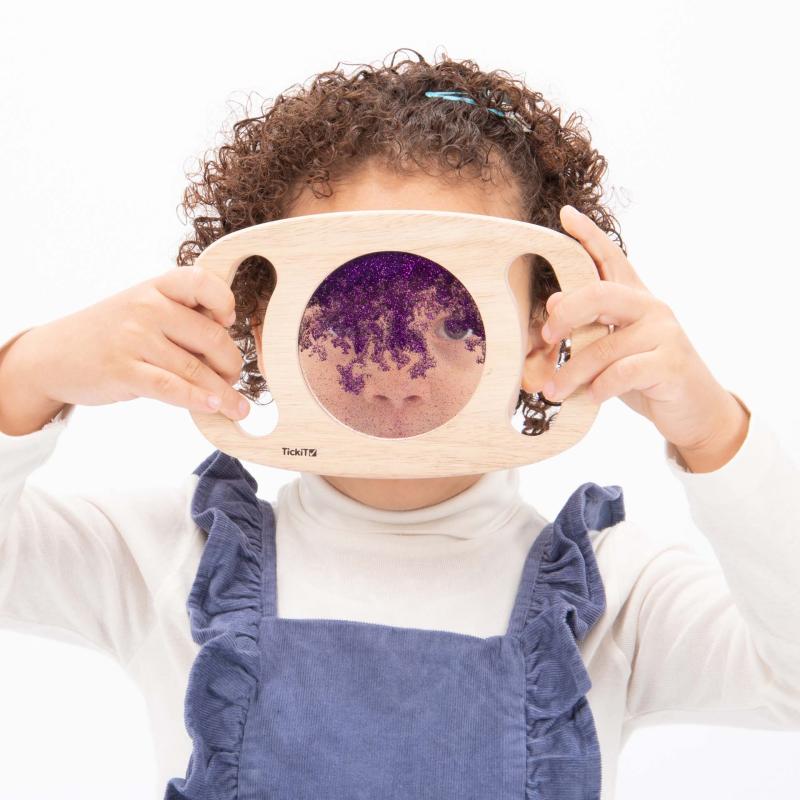 Easy Hold Glitter Panel - Purple, Learning SPACE