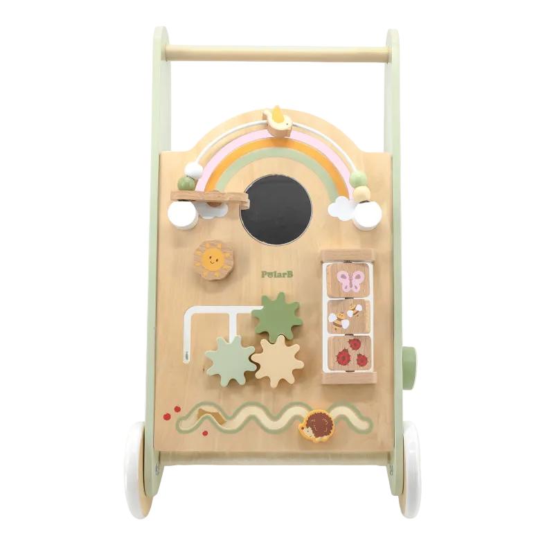 Wooden Baby Walker Activity Toy, Learning SPACE
