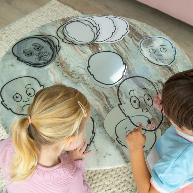 Understanding Feelings Facial Expressions Pack, Flash Cards Learning SPACE