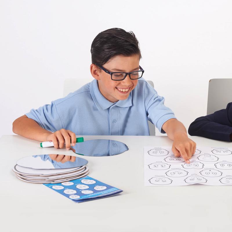 Understanding Feelings Facial Expressions Pack, Flash Cards Learning SPACE
