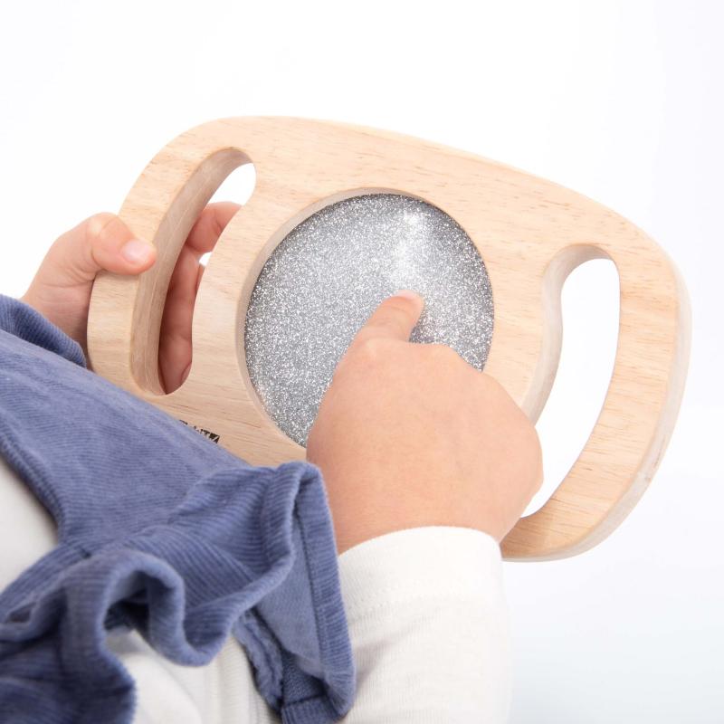 Easy Hold Glitter Panel - Silver, Learning SPACE