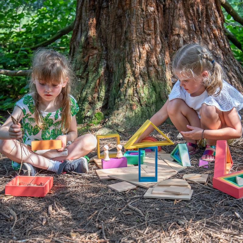 Rainbow Architect Set - Pk28, Learning SPACE