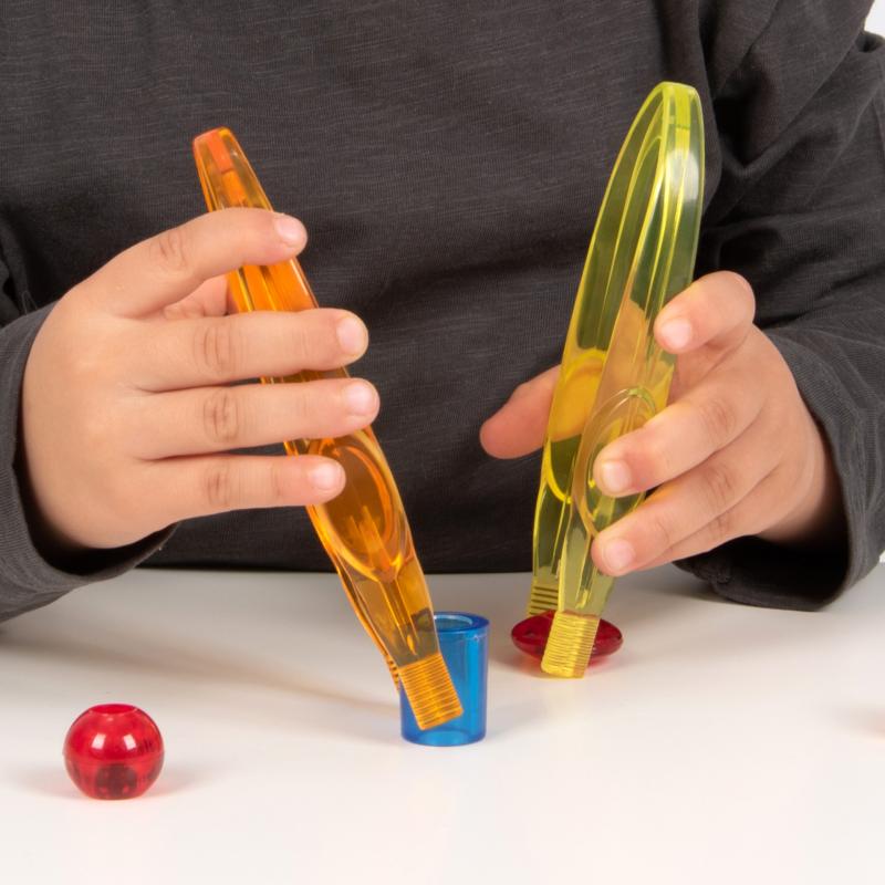 Translucent Colour Tweezers - Pk12, Learning SPACE