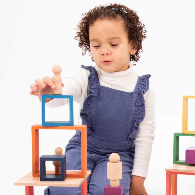Wooden Community Figures, Learning SPACE