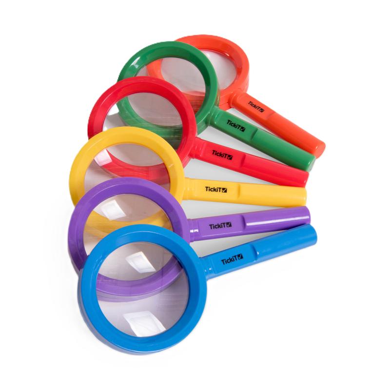 Rainbow Magnifiers - Pk6, School & Educational Supplies Learning SPACE