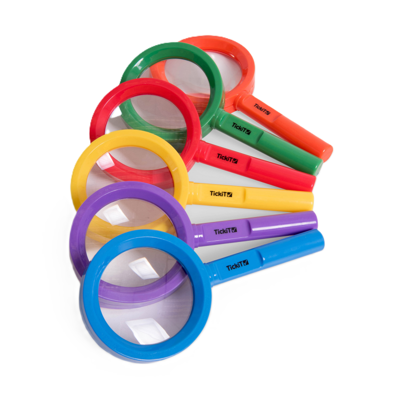 Rainbow Magnifiers - Pk6