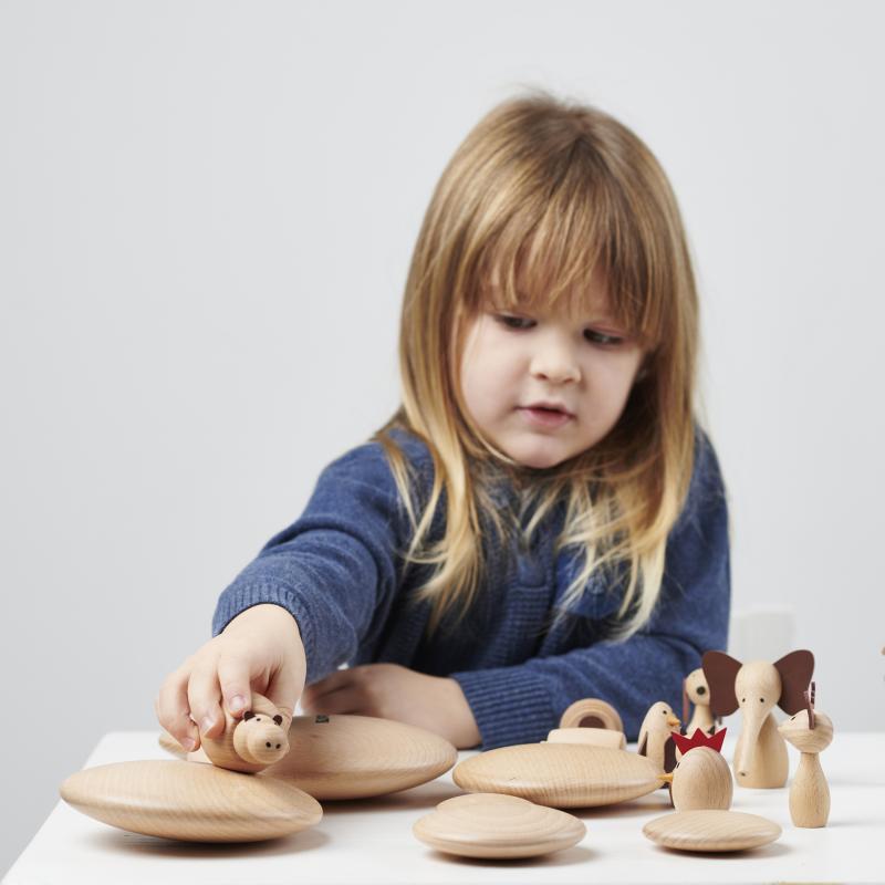 Wooden Animal Friends - Pk10, Learning SPACE