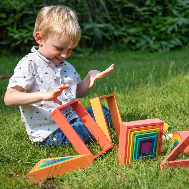Rainbow Architect Set - Pk28, Learning SPACE