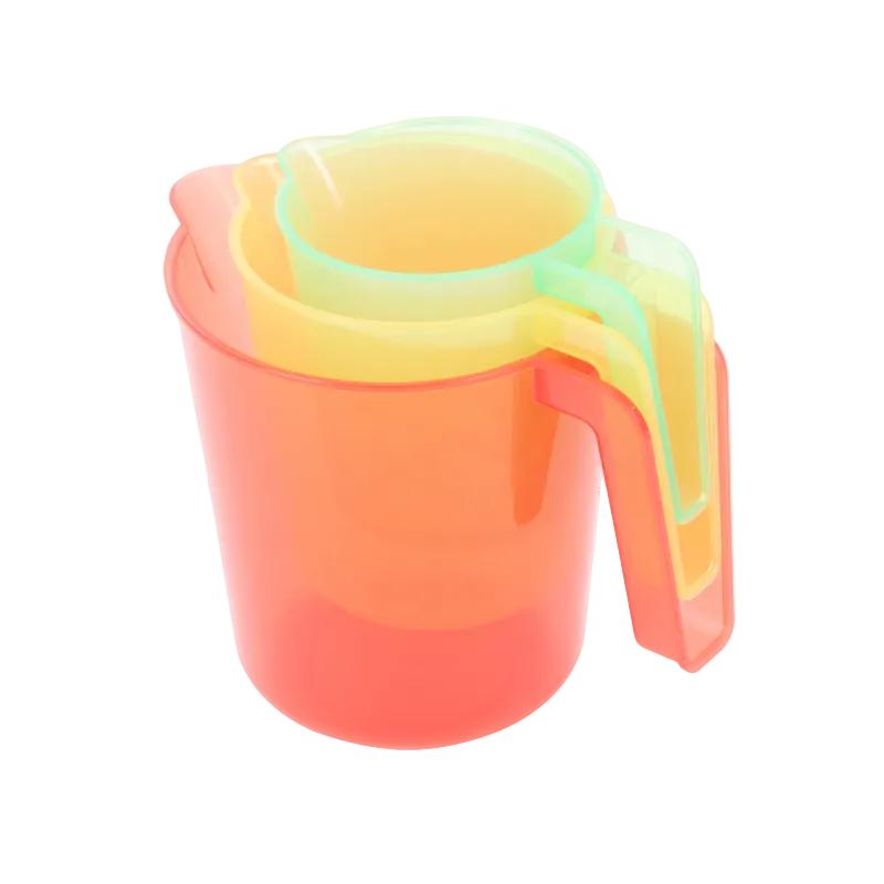 Translucent Colour Nesting Jugs - Pk3, Learning SPACE