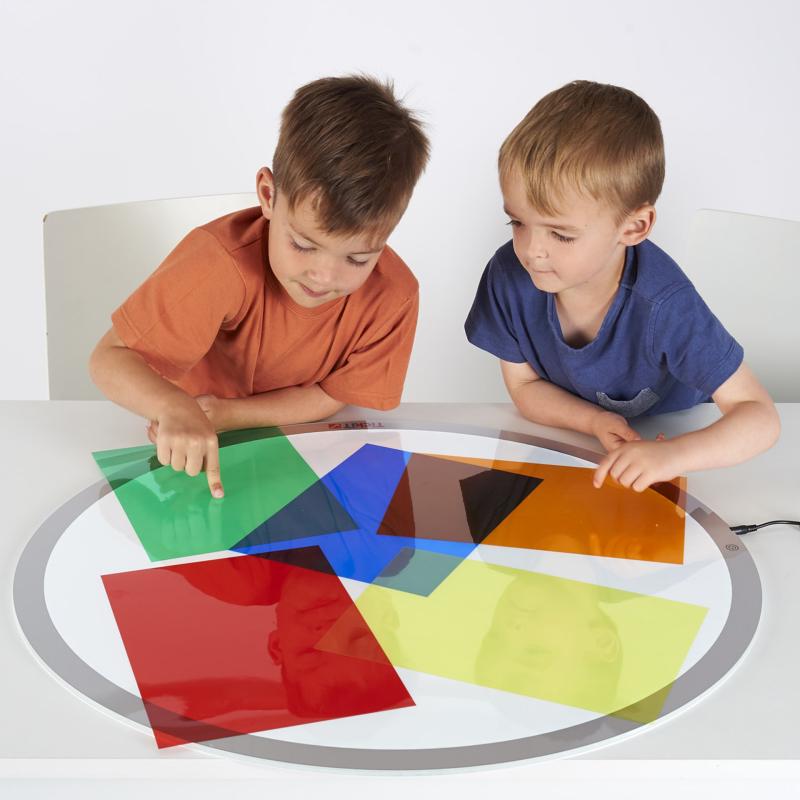 Colour Acetate Sheets Pack of 5, Learning SPACE