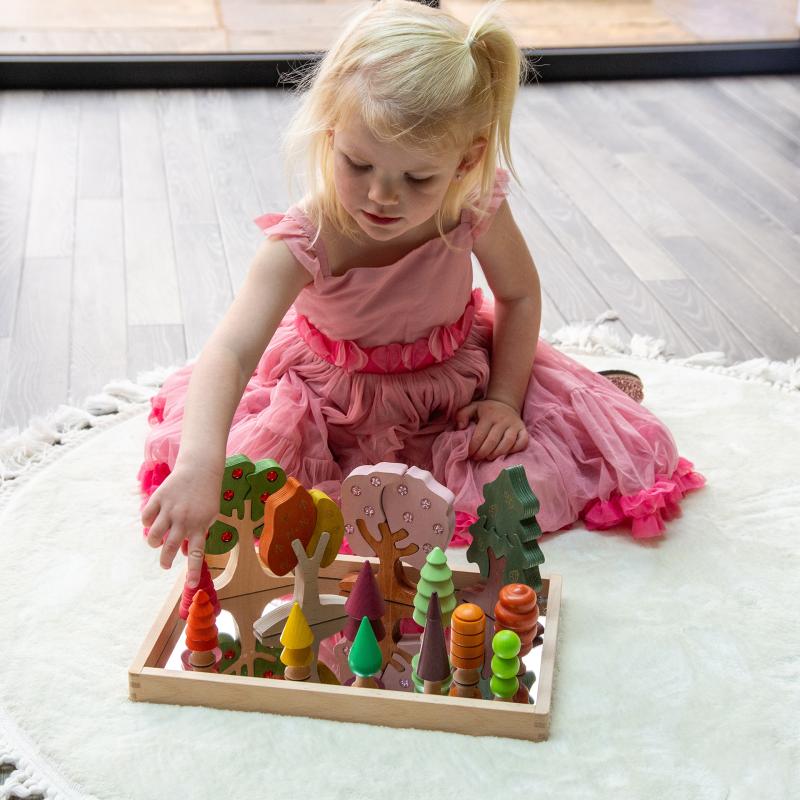 Seasonal Woodland Trees - Pk10, Learning SPACE