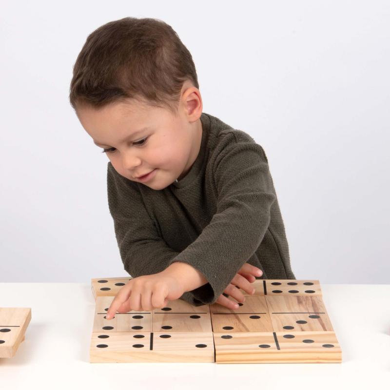 Wooden Dominoes - Pk28, Learning SPACE