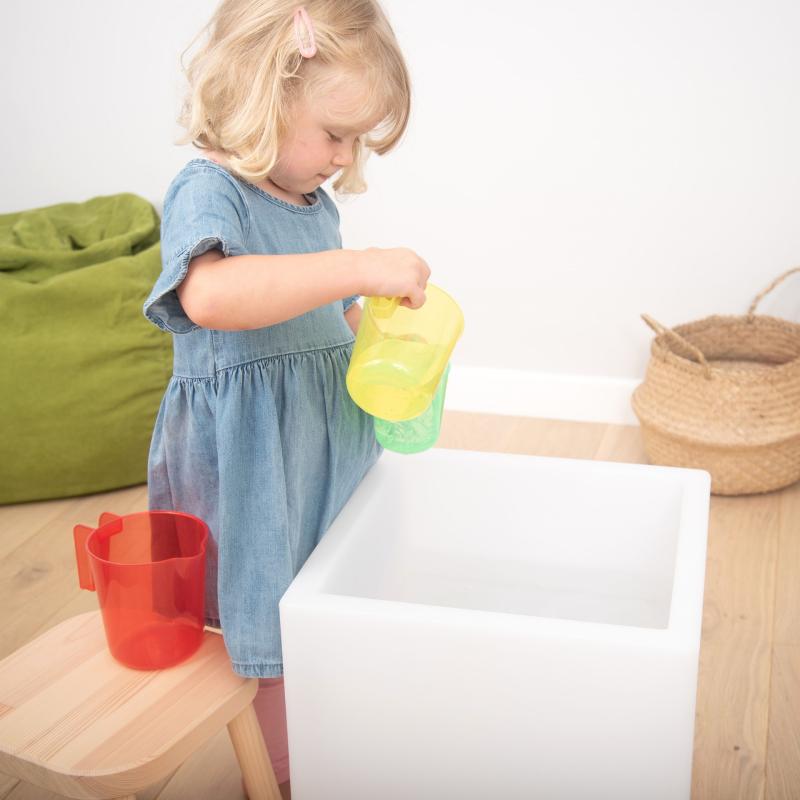 Translucent Colour Nesting Jugs - Pk3, Learning SPACE