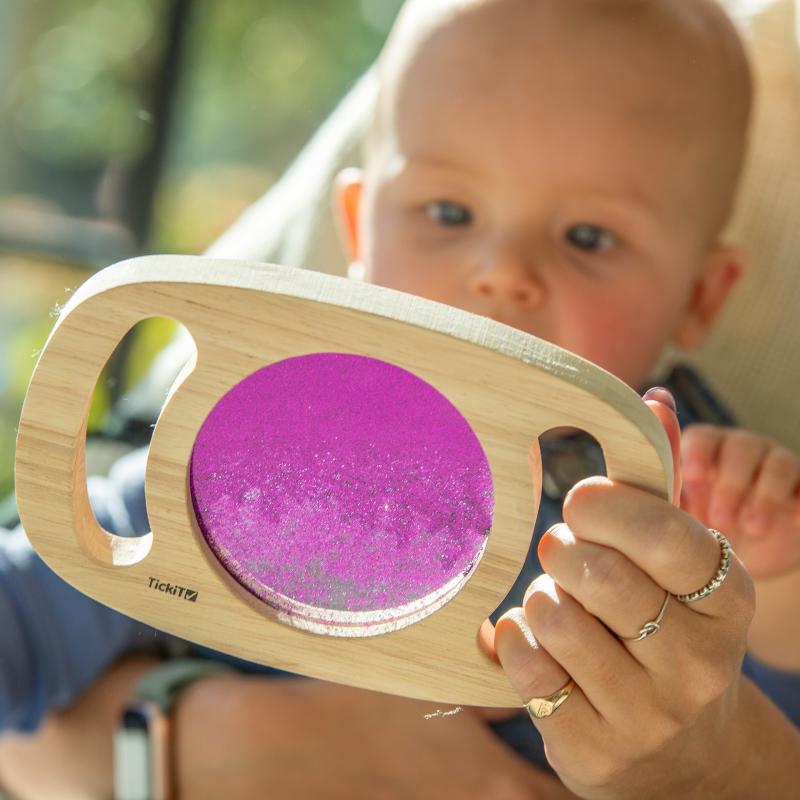 Easy Hold Glitter Panel - Purple, Learning SPACE