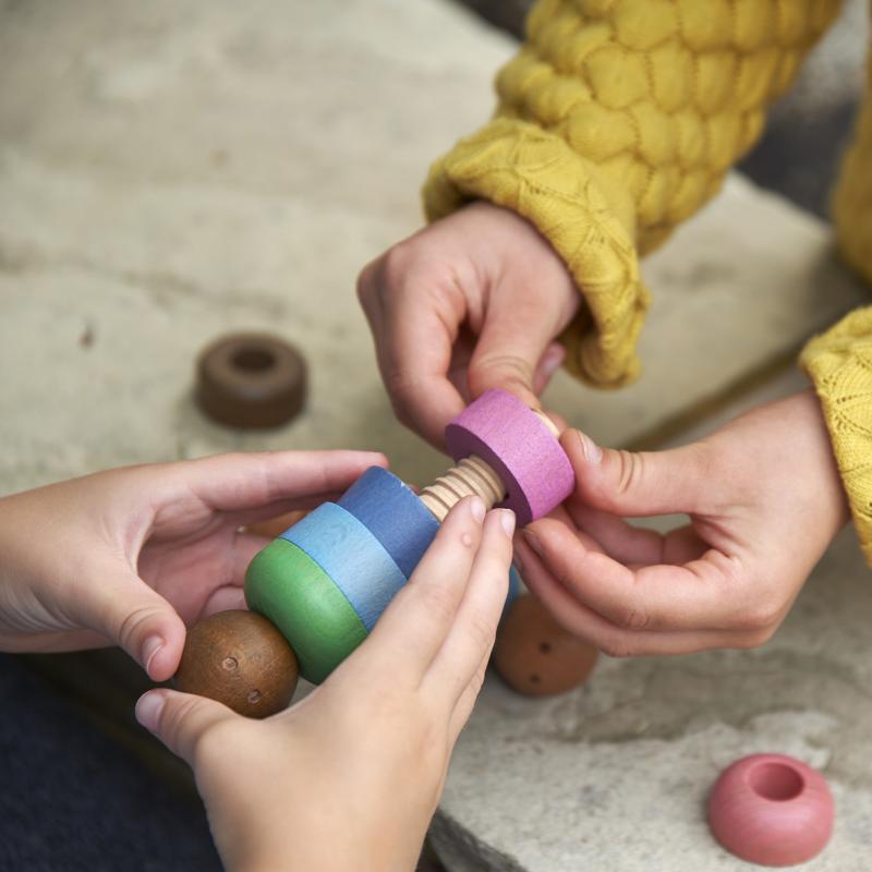 Rainbow Community People - Pk5 / 25 pieces, Learning SPACE