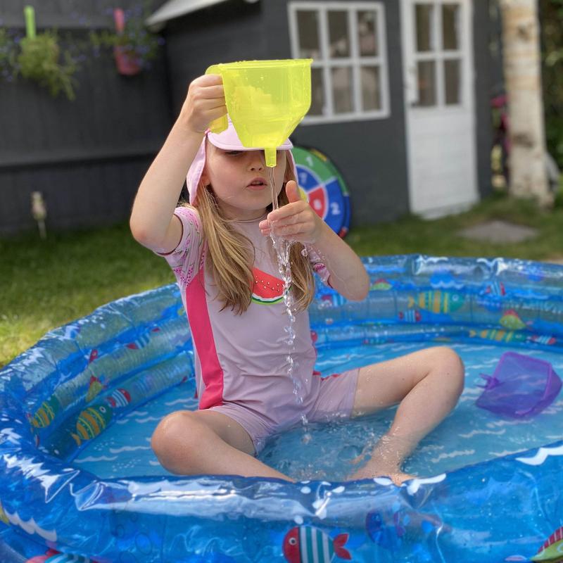 Translucent Colour Funnel Set - Pk6, Pool, Water & Sand Toys Learning SPACE