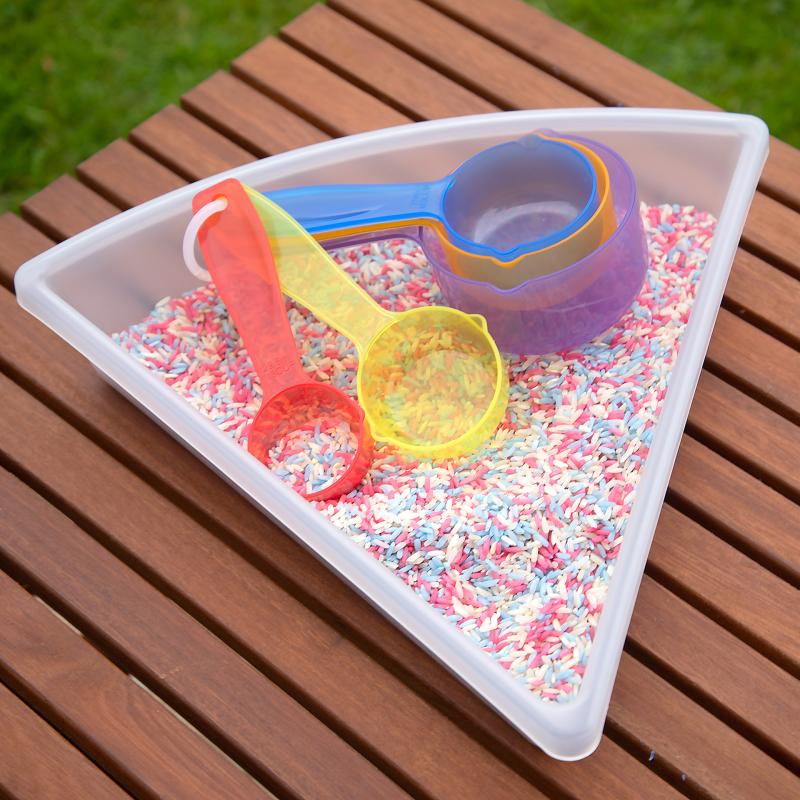 Translucent Colour Measuring Cups, Learning SPACE