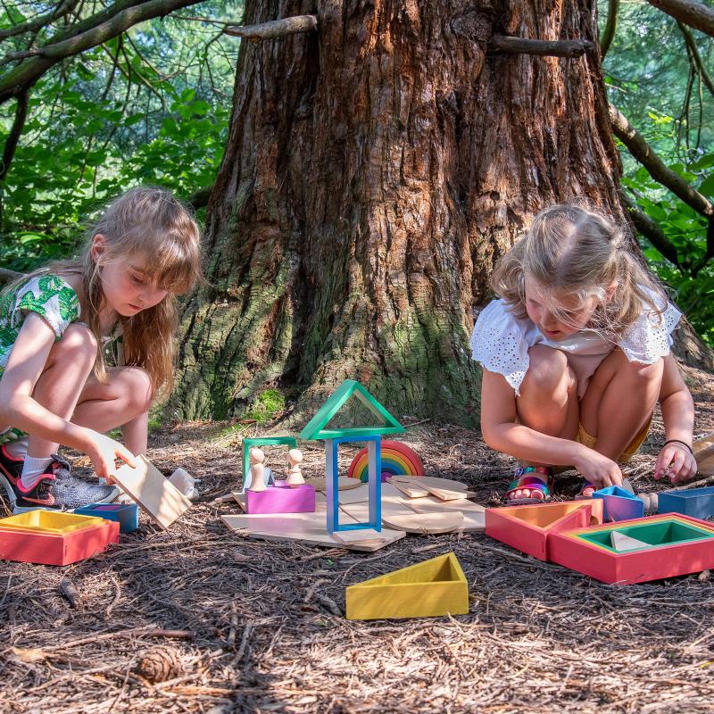 Rainbow Architect Set - Pk28, Learning SPACE