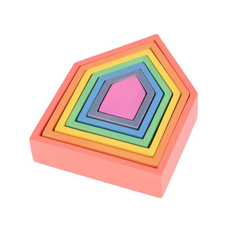 Rainbow Architect Houses - Pk7, Learning SPACE