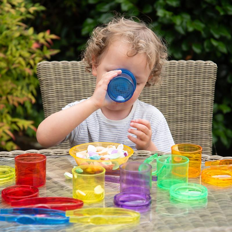 Translucent Colour Viewers – Pack of 6, Learning SPACE