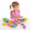 Rainbow Wooden Bowls - Pk7, Learning SPACE