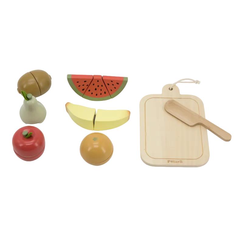 Cutting Fruit Wooden Set, Learning SPACE